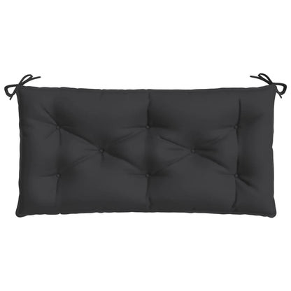 Cuscini Panca da Giardino 2pz Neri 100x50x7cm Tessuto Oxford | homemem39