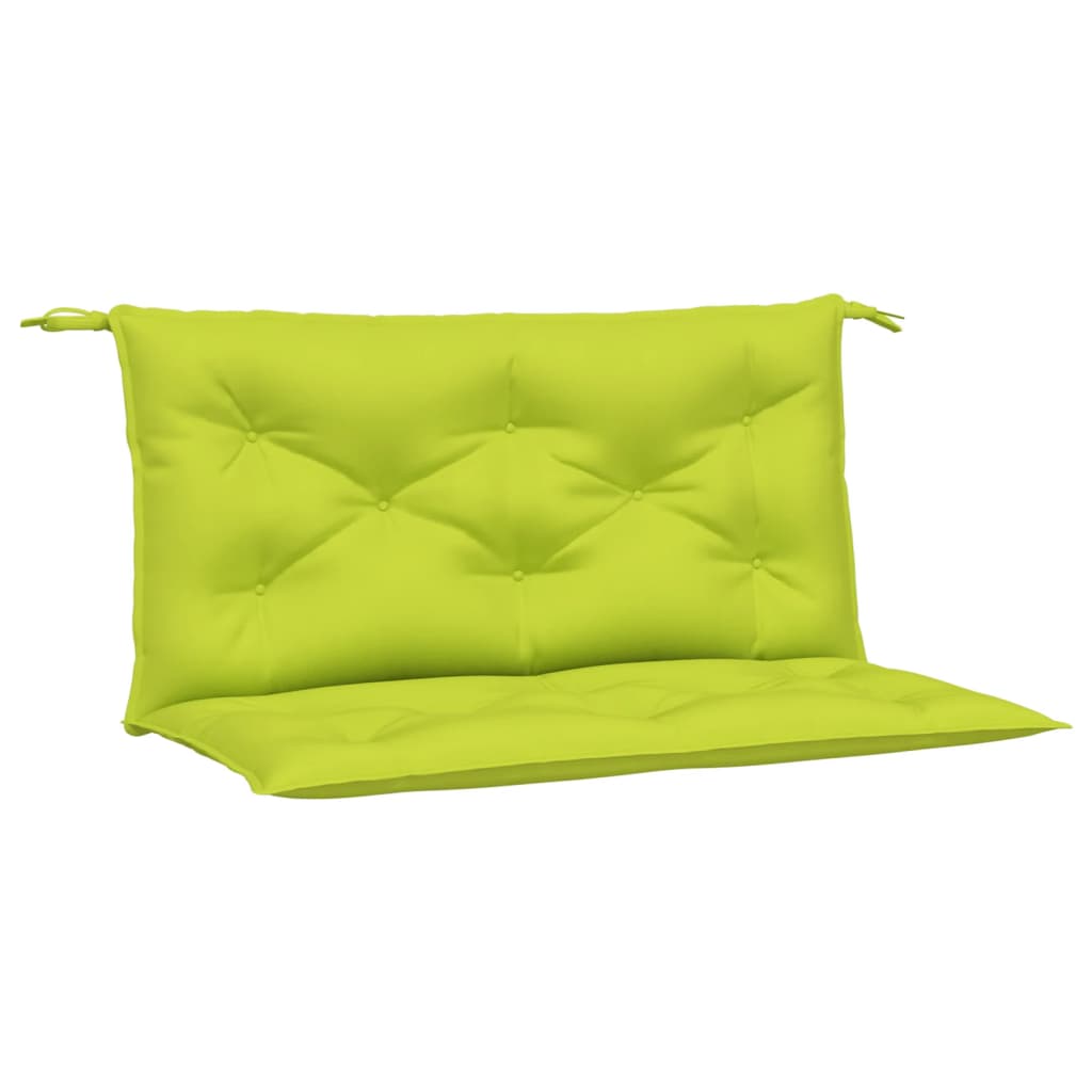 Cuscini per Panca 2 pz Verde Intenso 100x50x7 cm Tessuto Oxford - homemem39