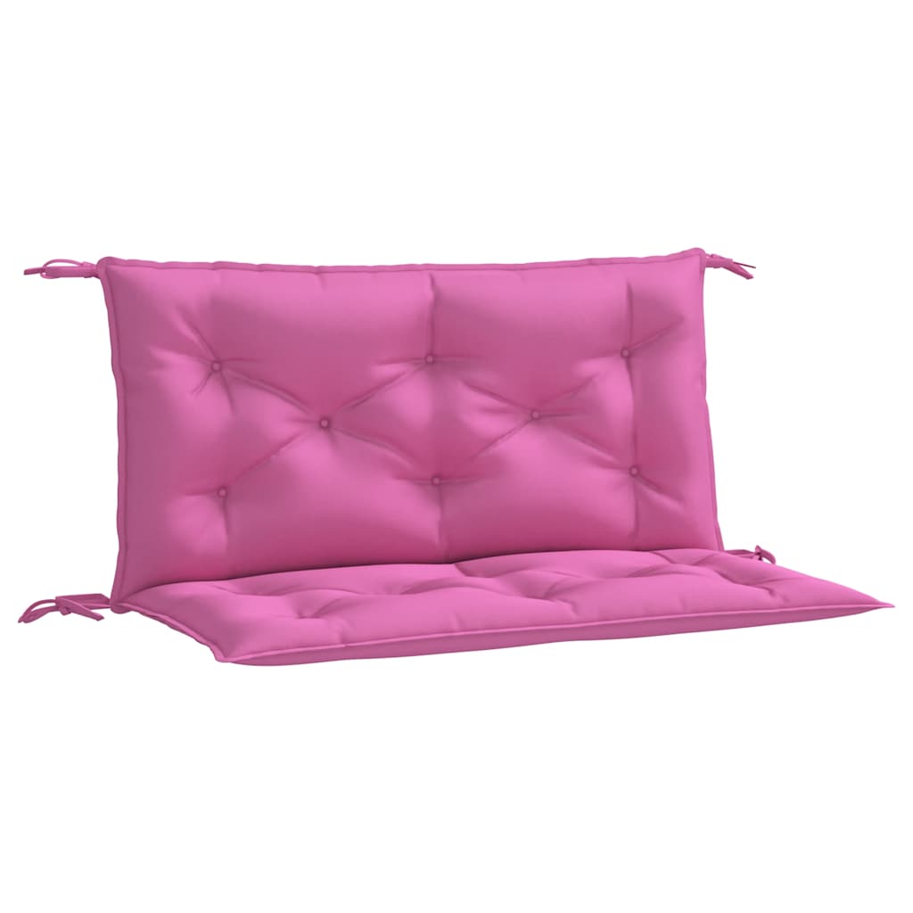 Cuscini per Panca da Giardino 2 pz Rosa 100x50x7 cm in Tessuto - homemem39