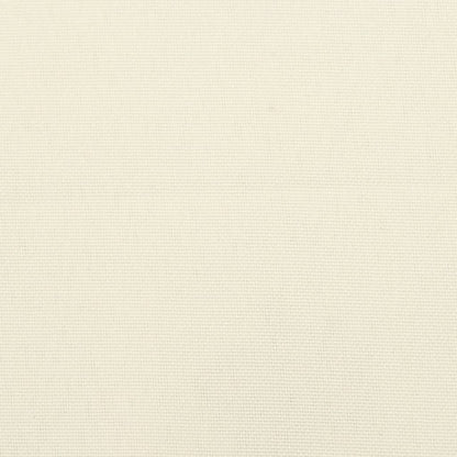 Cuscini Panca Giardino 2pz Bianco Crema 120x50x7 Tessuto Oxford - homemem39