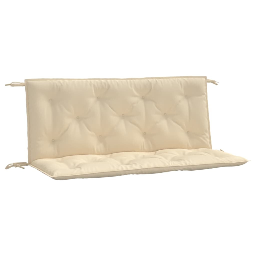 Cuscini Panca da Giardino 2pz Beige 120x50x7 cm Tessuto Oxford | homemem39