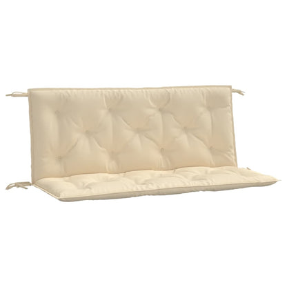 Cuscini Panca da Giardino 2pz Beige 120x50x7 cm Tessuto Oxford - homemem39
