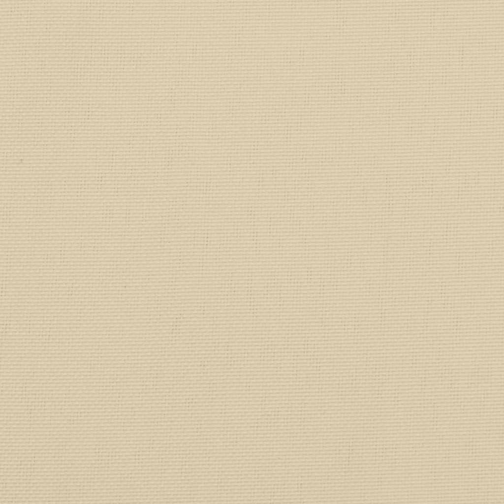 Cuscini Panca da Giardino 2pz Beige 120x50x7 cm Tessuto Oxford | homemem39