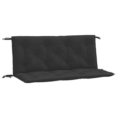 Cuscini per Panca 2 pz Neri 120x50x7 cm in Tessuto Oxford | homemem39