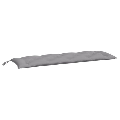 Cuscini per Panca 2 pz Grigi 150x50x7 cm in Tessuto Oxford | homemem39