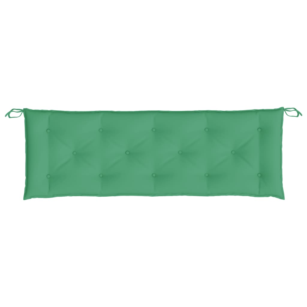 Cuscini per Panca 2 pz Verdi 150x50x7 cm in Tessuto Oxford | homemem39