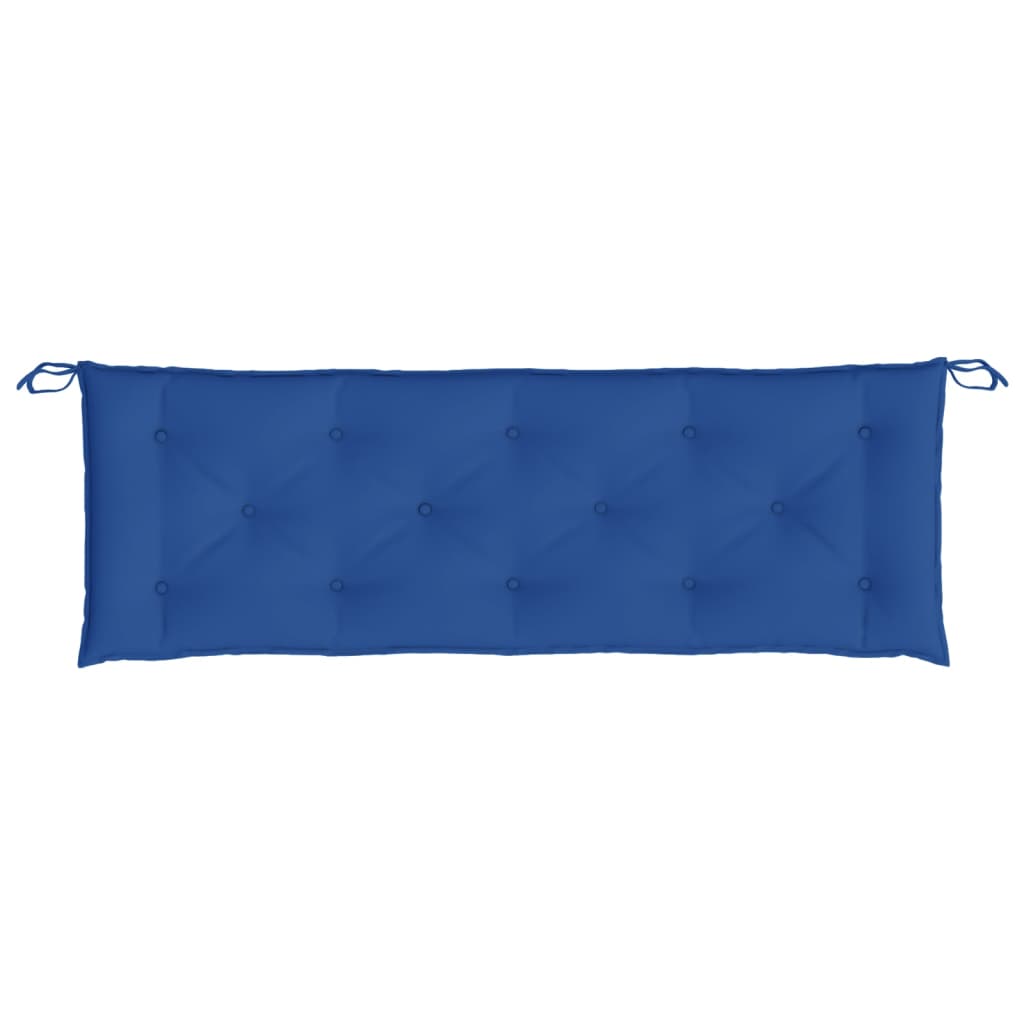 Cuscini per Panca 2 pz Blu 150x50x7 cm in Tessuto Oxford | homemem39