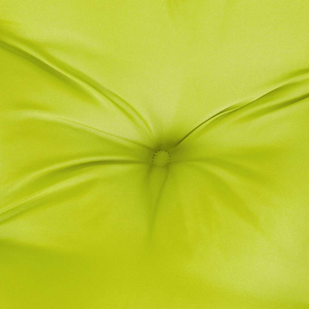 Cuscini per Panca 2 pz Verde Brillante 150x50x7 cm Tessuto Oxford | homemem39