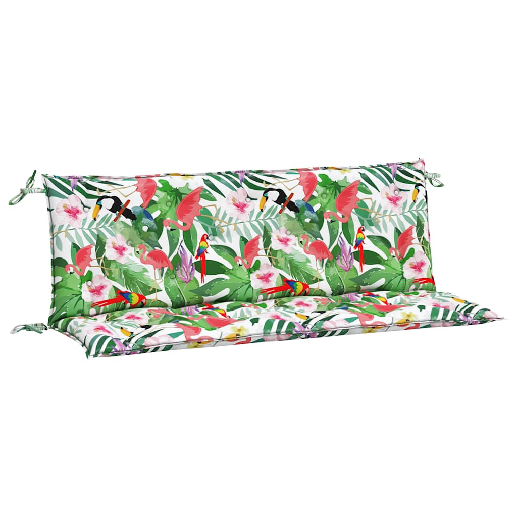 Cuscini Panca da Giardino 2pz Multicolore in Tessuto