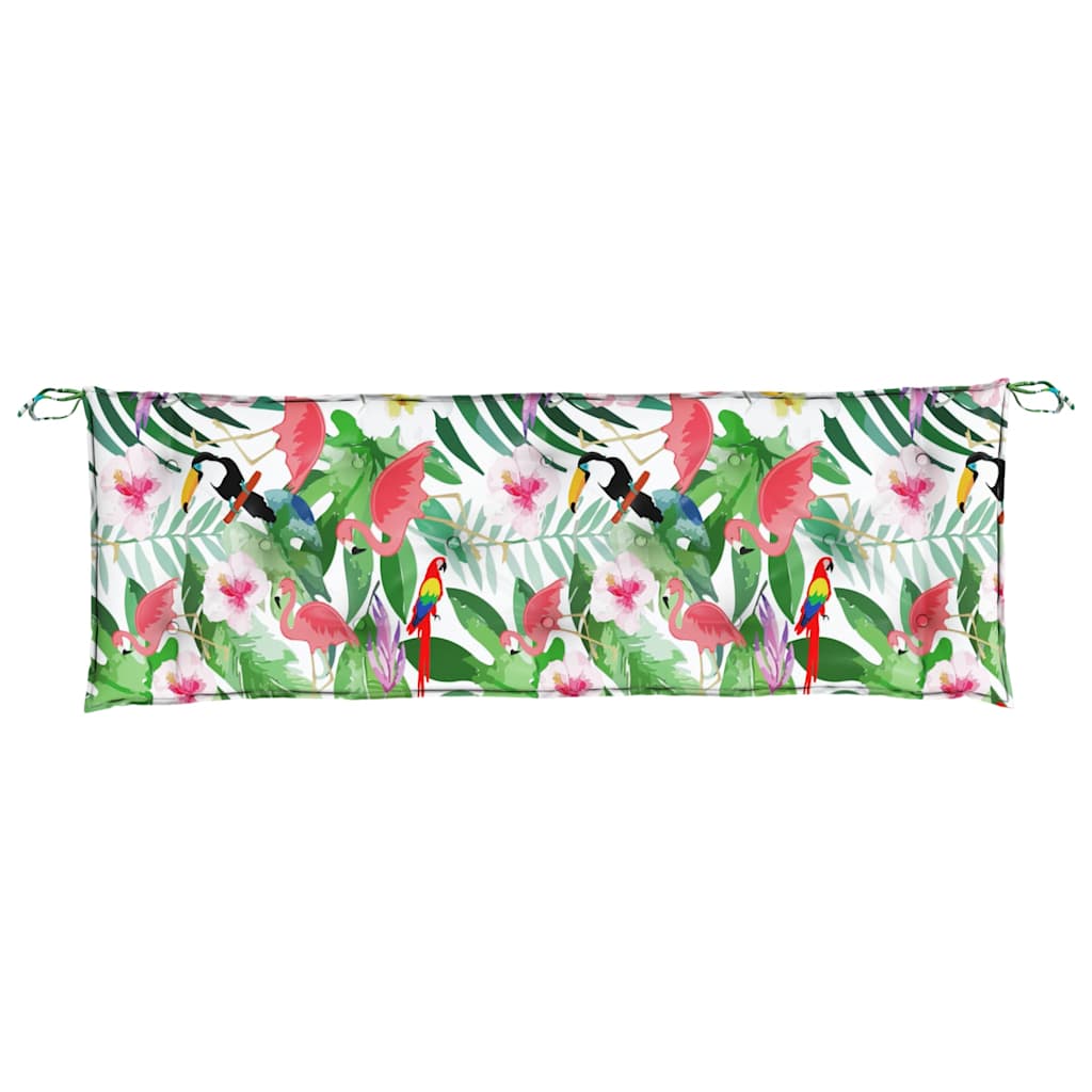 Cuscini Panca da Giardino 2pz Multicolore 150x50x7cm in Tessuto - homemem39