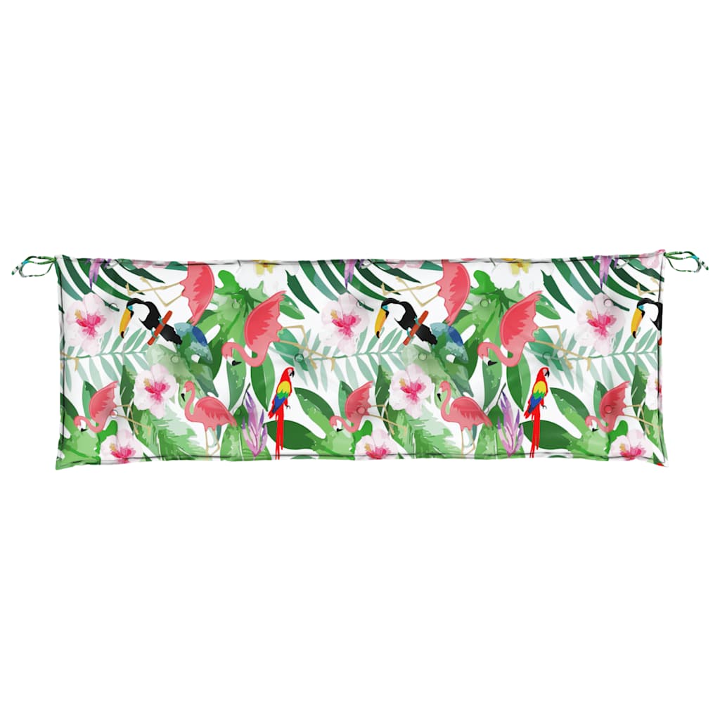Cuscini Panca da Giardino 2pz Multicolore in Tessuto
