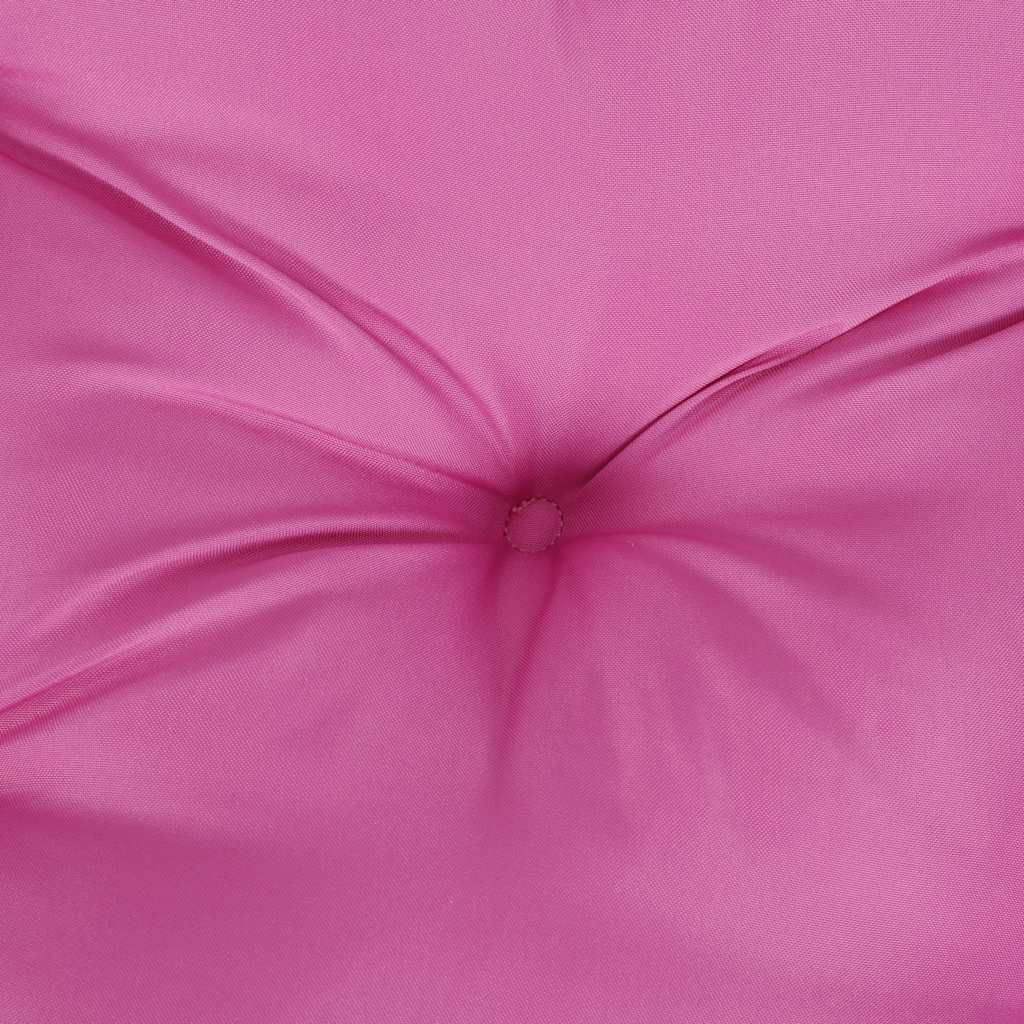 Cuscini per Panca da Giardino 2 pz Rosa 150x50x7 cm in Tessuto