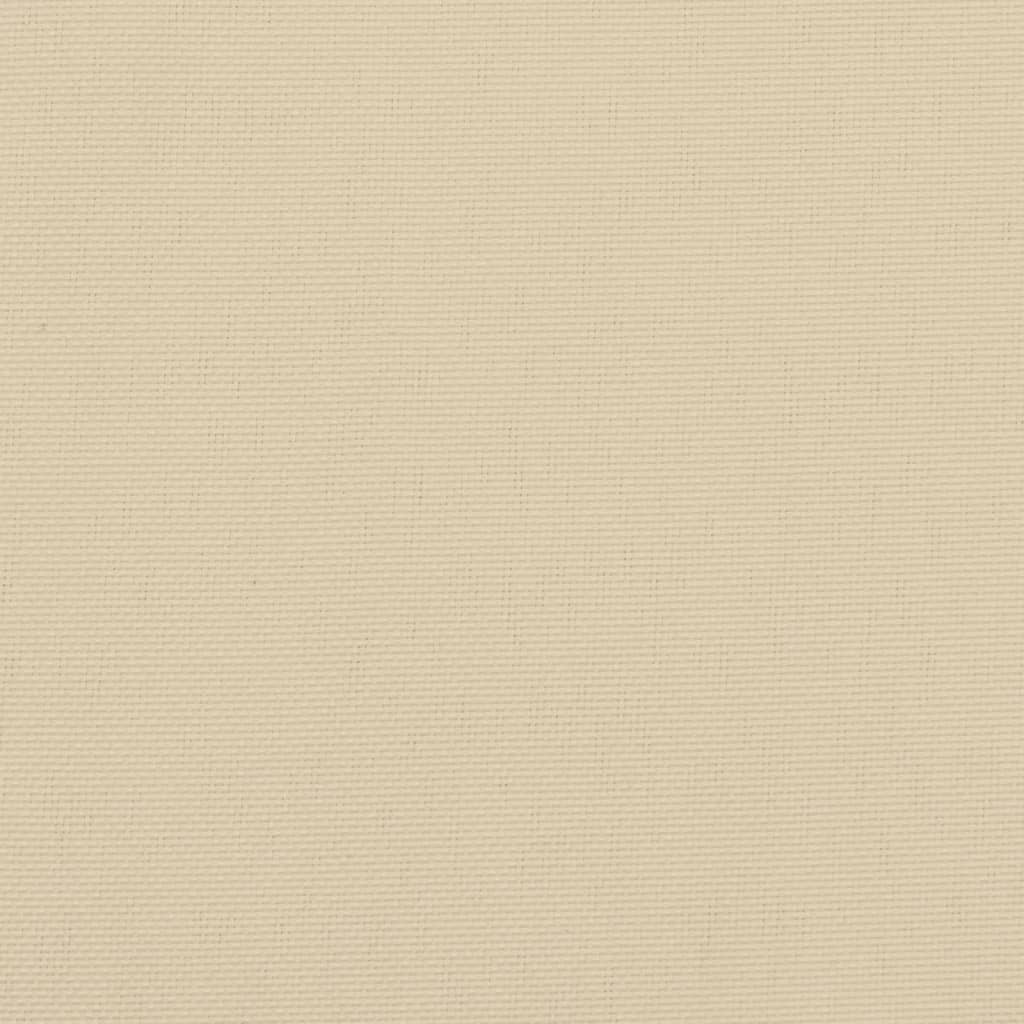 Cuscini Panca da Giardino 2pz Beige 180x50x7 cm Tessuto Oxford - homemem39