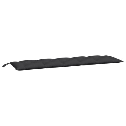 Cuscini Panca da Giardino 2pz Neri 180x50x7cm Tessuto Oxford | homemem39