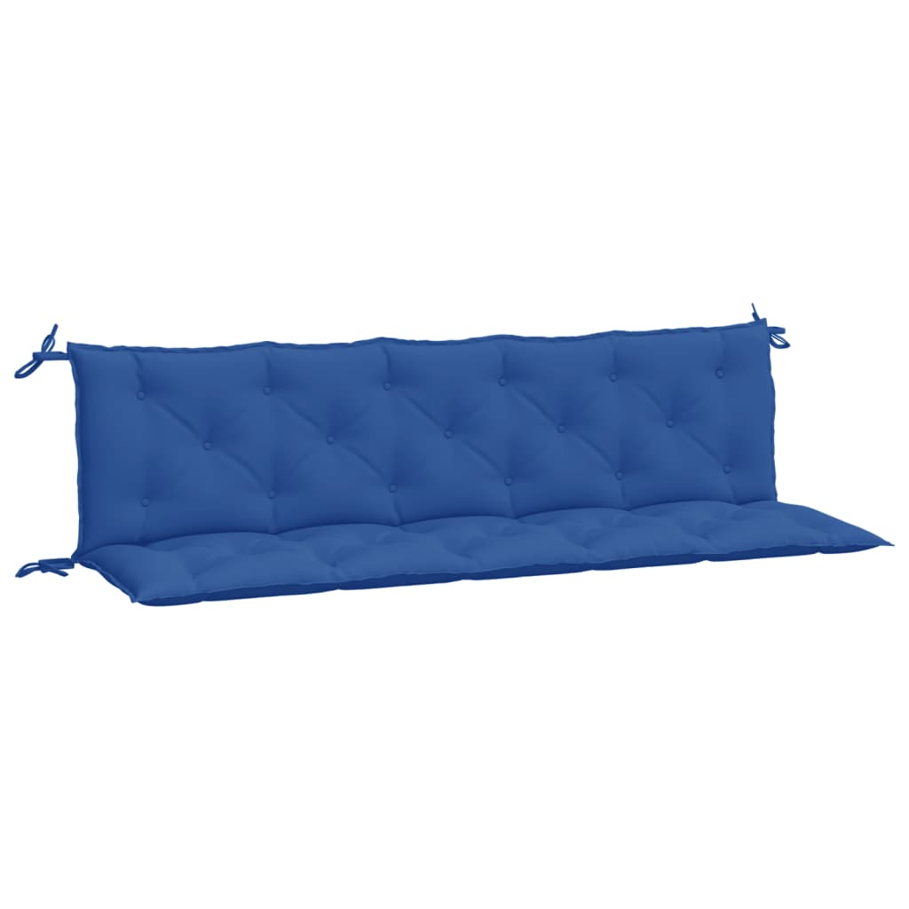 Cuscini per Panca 2 pz Blu 180x50x7 cm in Tessuto Oxford | homemem39