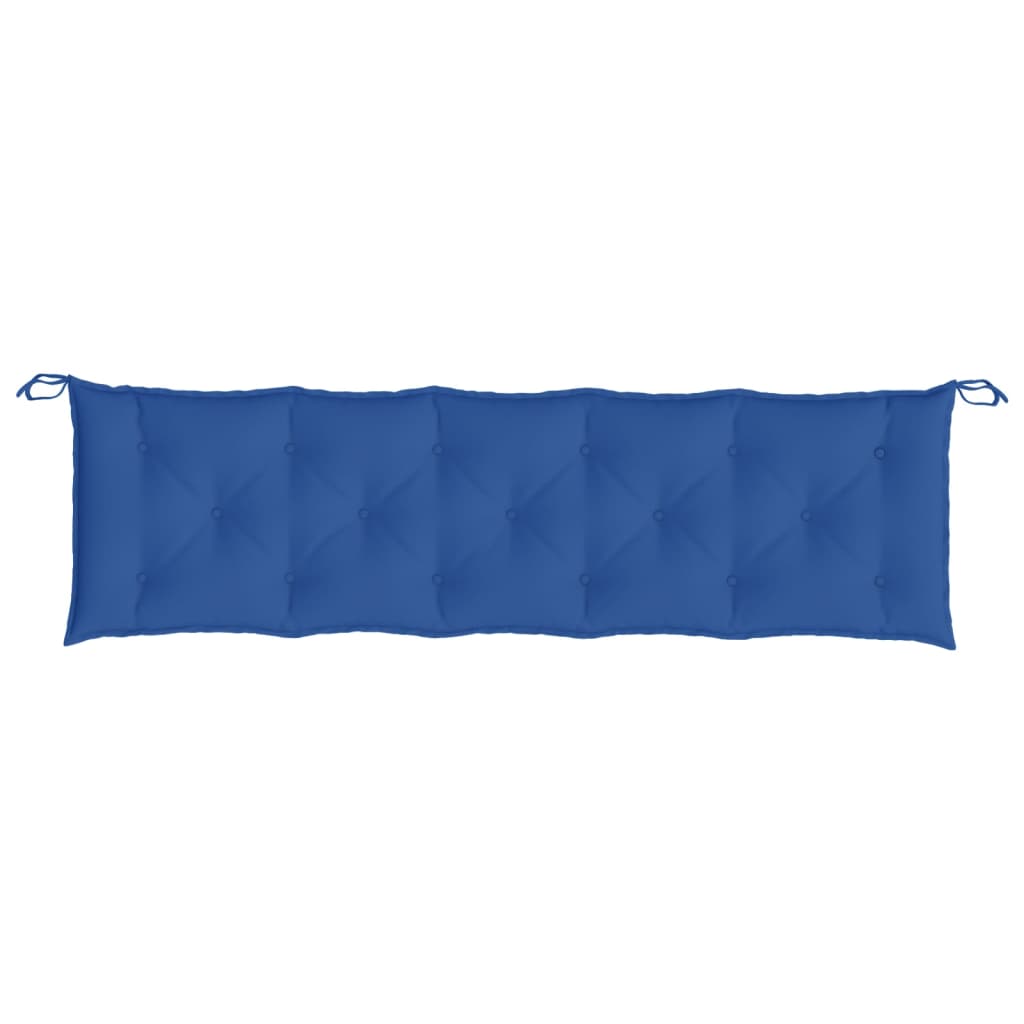 Cuscini per Panca 2 pz Blu 180x50x7 cm in Tessuto Oxford | homemem39