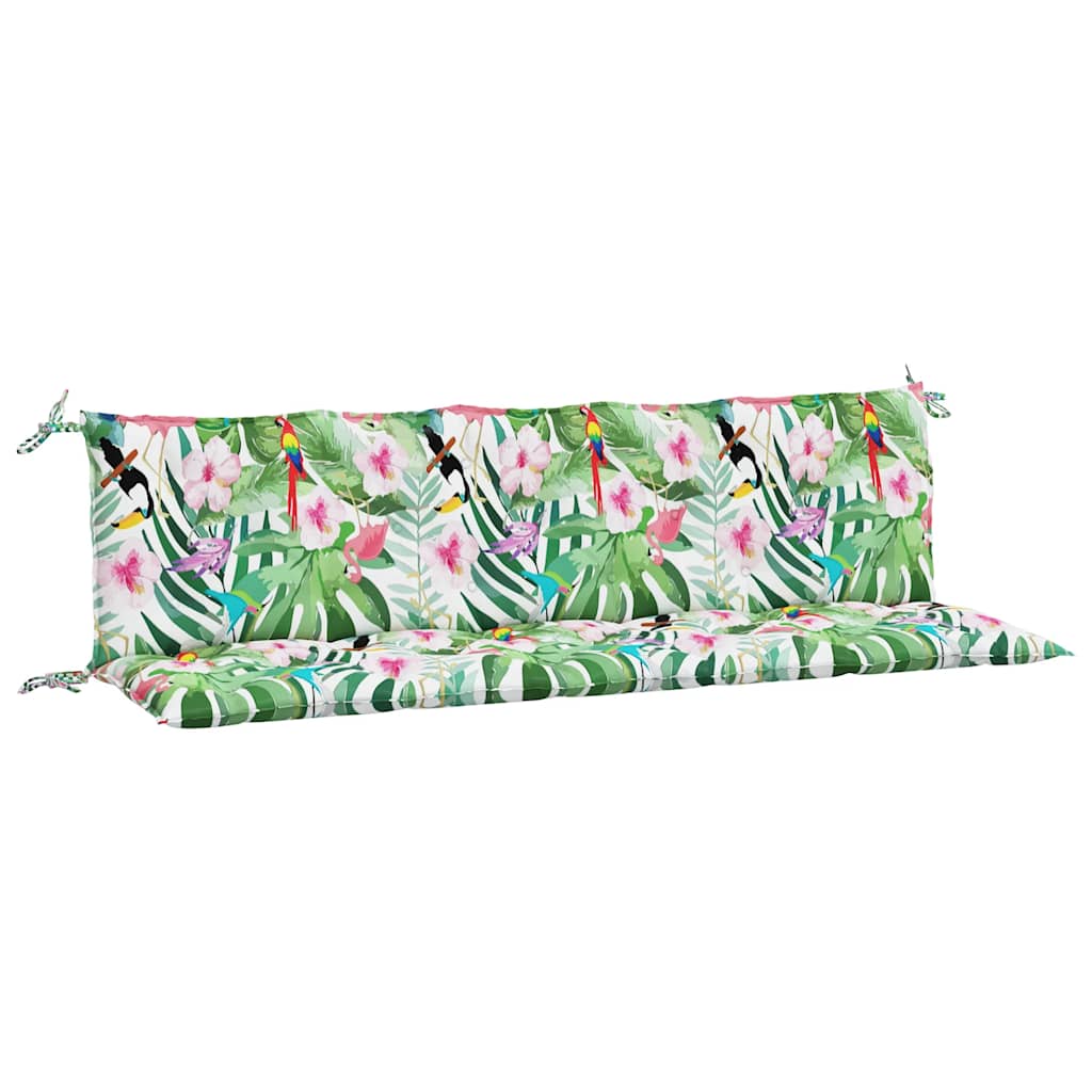 Bench Cushions 2 pcs Multicolored in Oxford Fabric