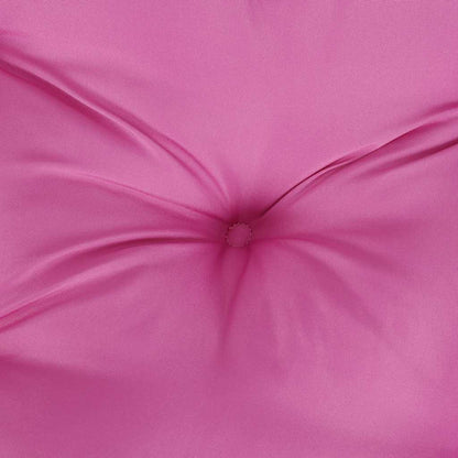 Cuscini per Panca 2 pz Rosa in Tessuto Oxford
