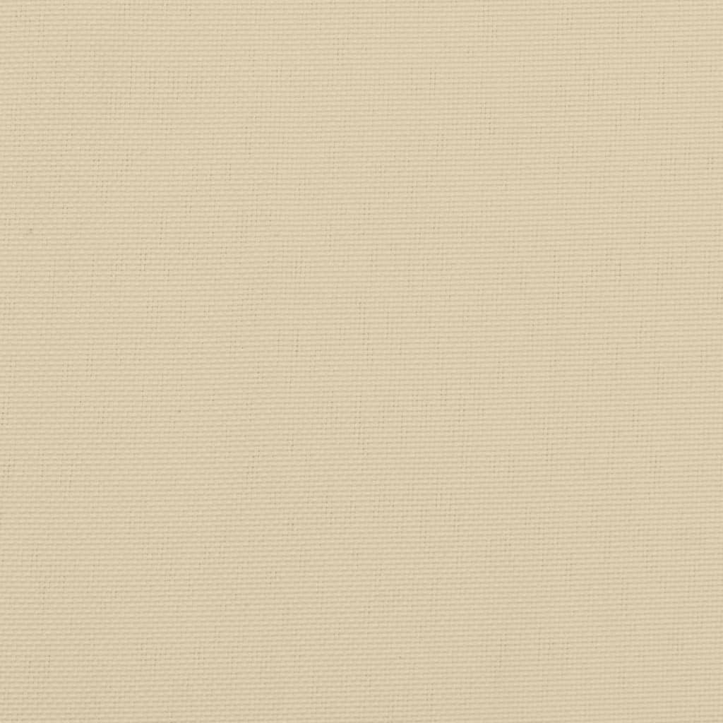 Cuscini Panca da Giardino 2pz Beige 200x50x7cm Tessuto Oxford - homemem39