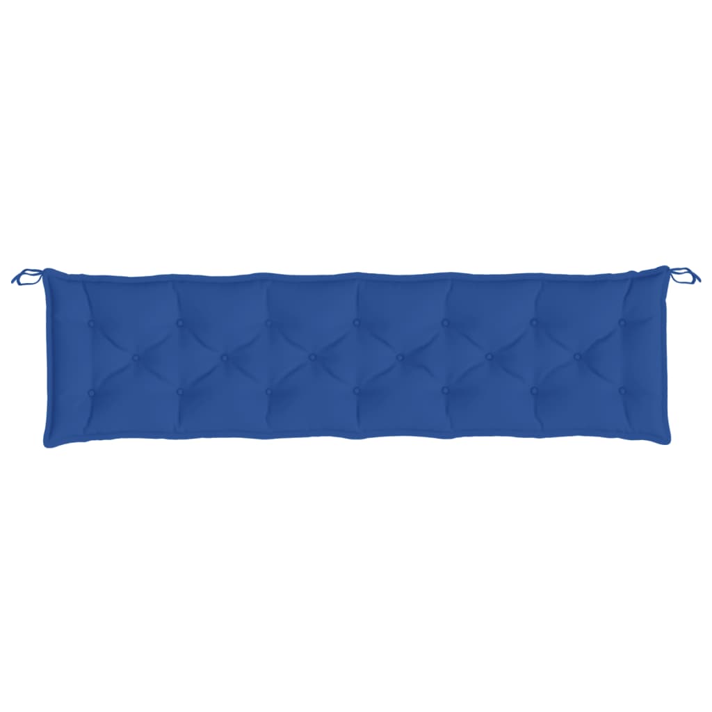 Cuscini per Panca 2 pz Blu 200x50x7 cm in Tessuto Oxford | homemem39
