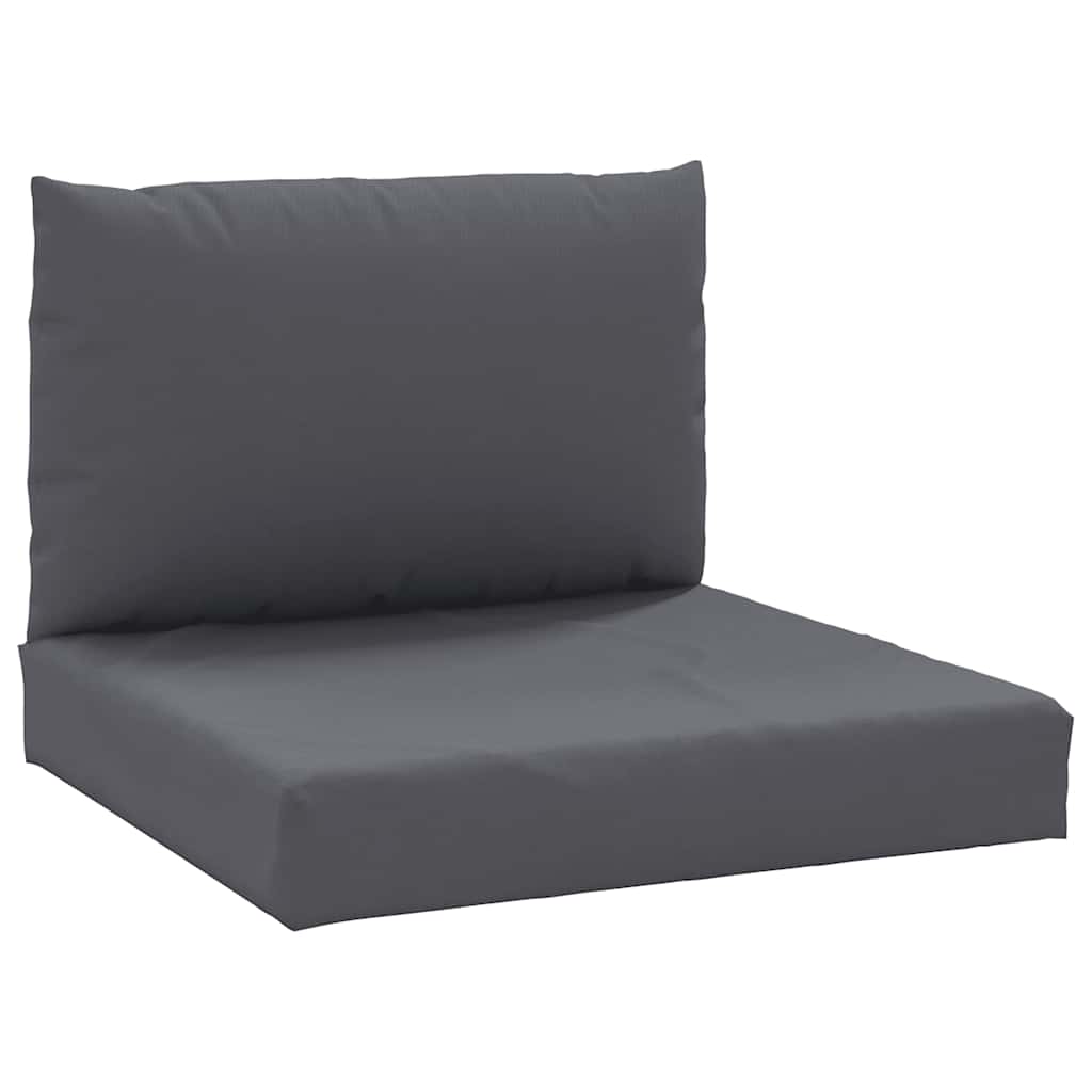 Cuscini per Pallet 2 pz Antracite in Tessuto Oxford | homemem39