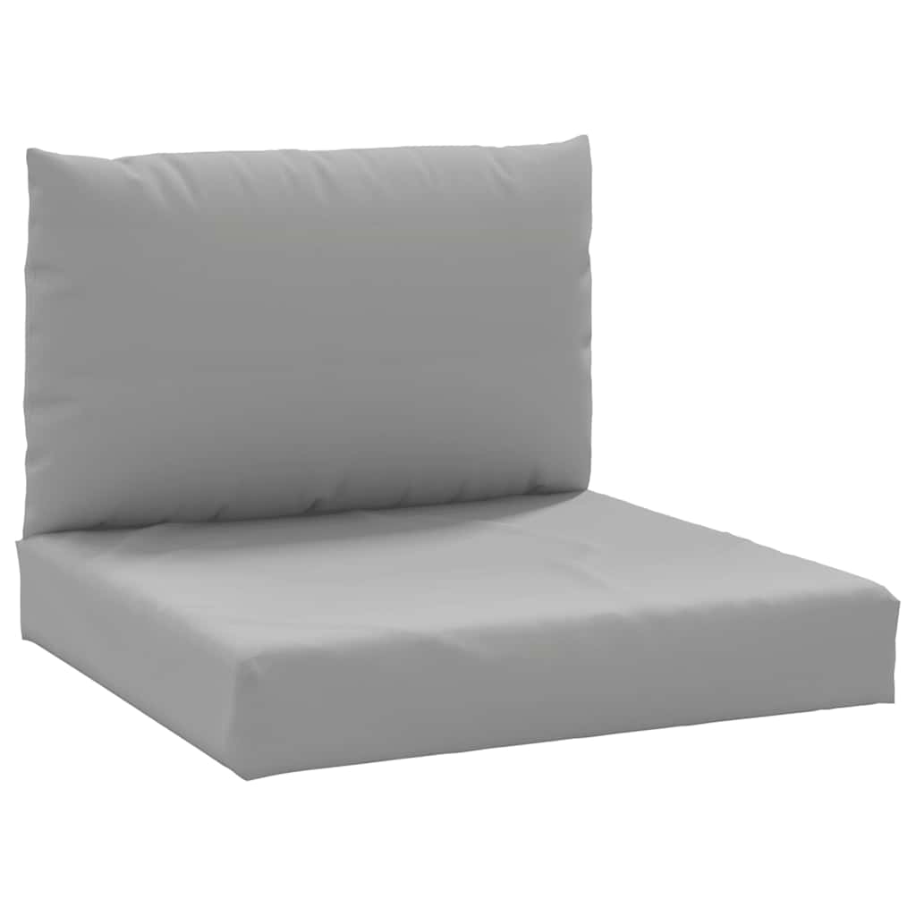 Cuscini per Pallet 2 pz Grigi in Tessuto Oxford | homemem39
