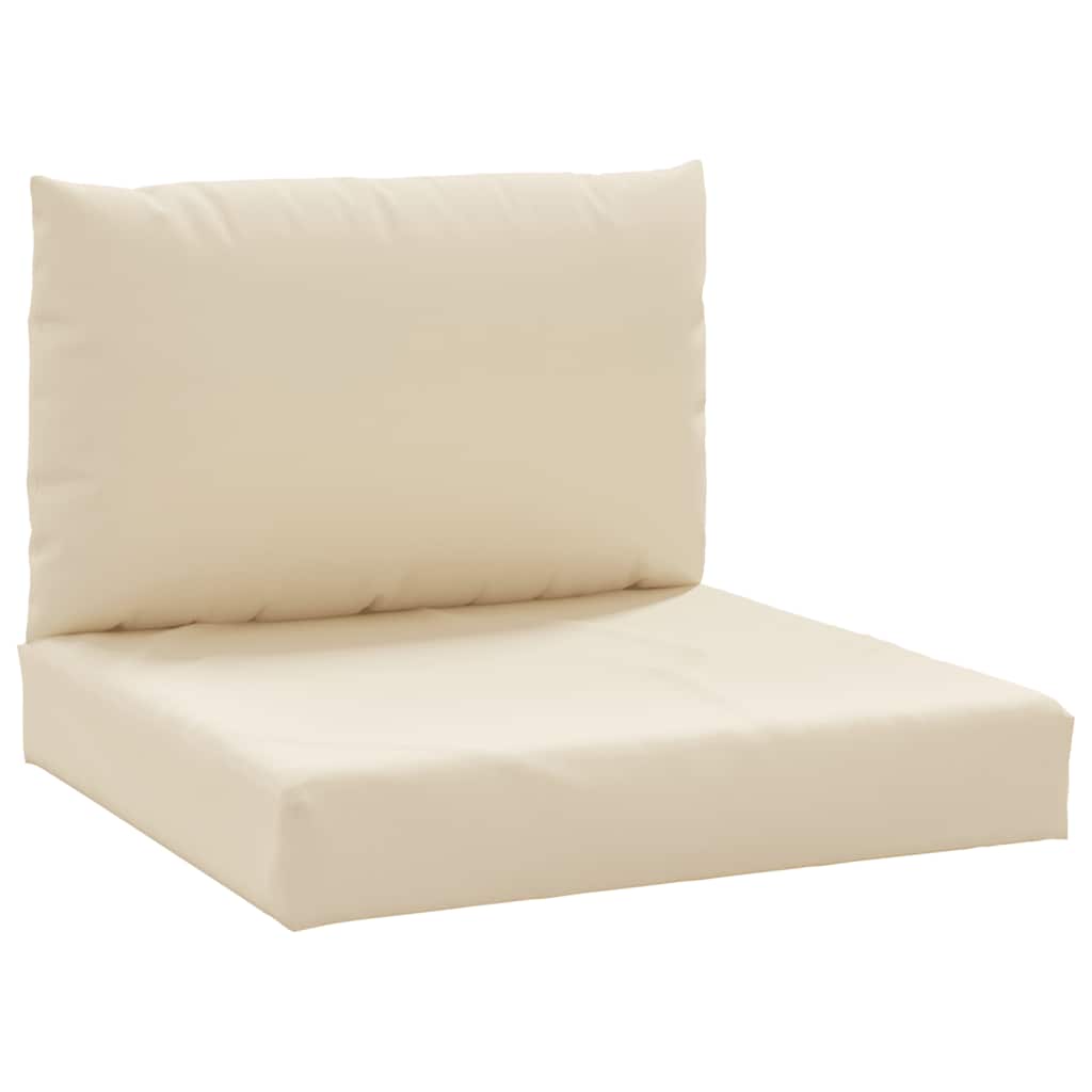 Cuscini per Pallet 2 pz Beige in Tessuto Oxford | homemem39
