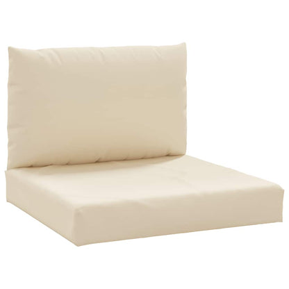 Cuscini per Pallet 2 pz Beige in Tessuto Oxford | homemem39