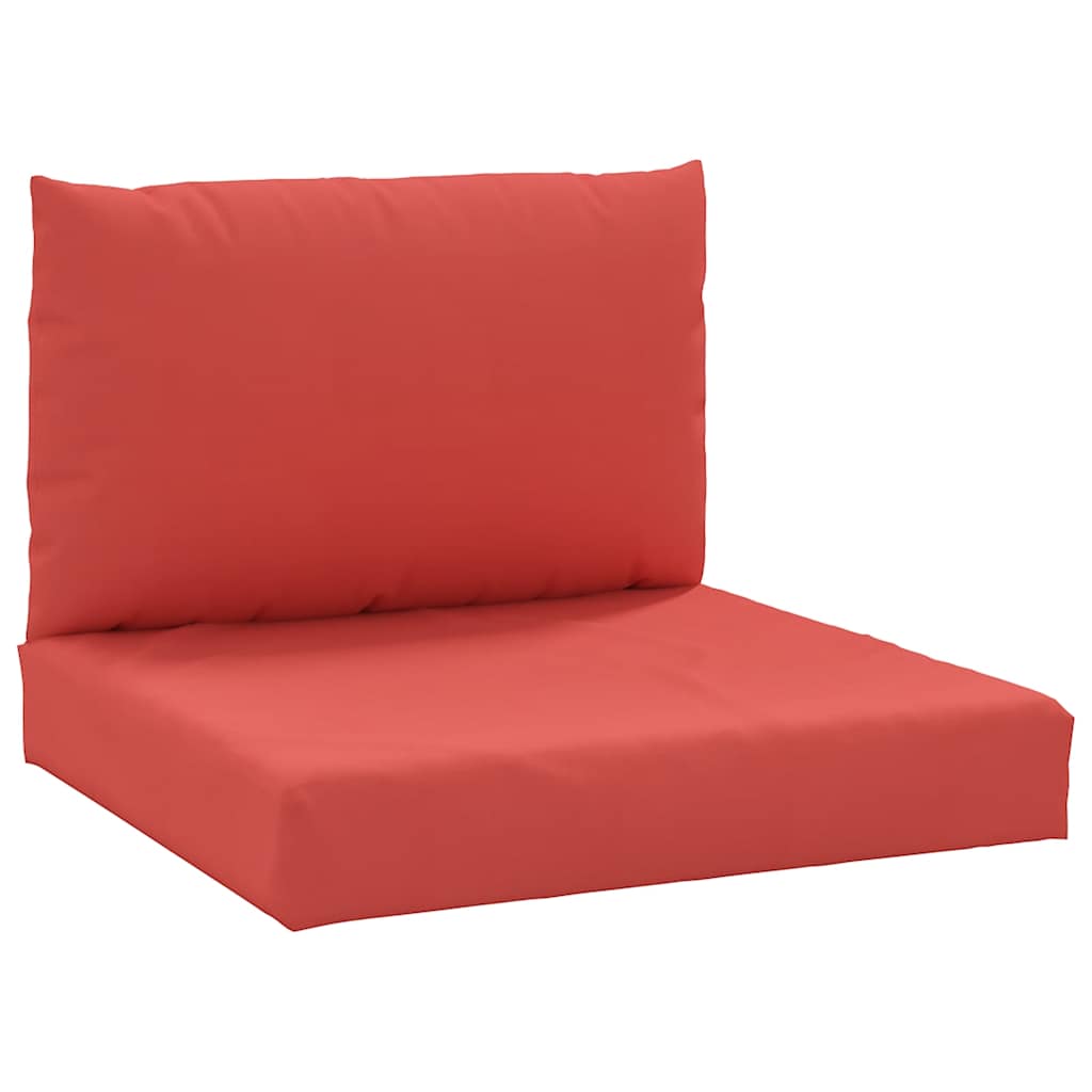 Cuscini per Pallet 2 pz Rossi in Tessuto Oxford | homemem39