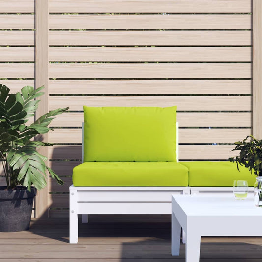 Cuscini per Pallet 2 pz Verde Intenso in Tessuto Oxford | homemem39