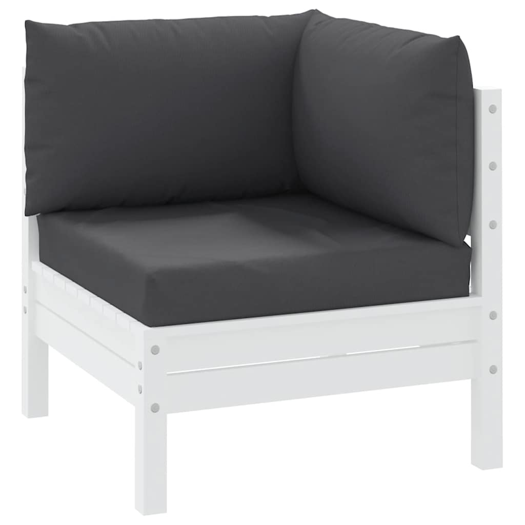 Cuscini per Pallet 3 pz Antracite in Tessuto Oxford | homemem39