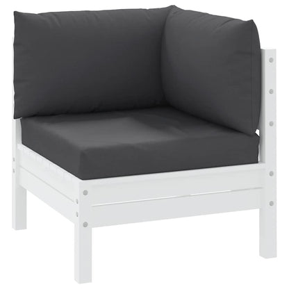 Cuscini per Pallet 3 pz Antracite in Tessuto Oxford | homemem39