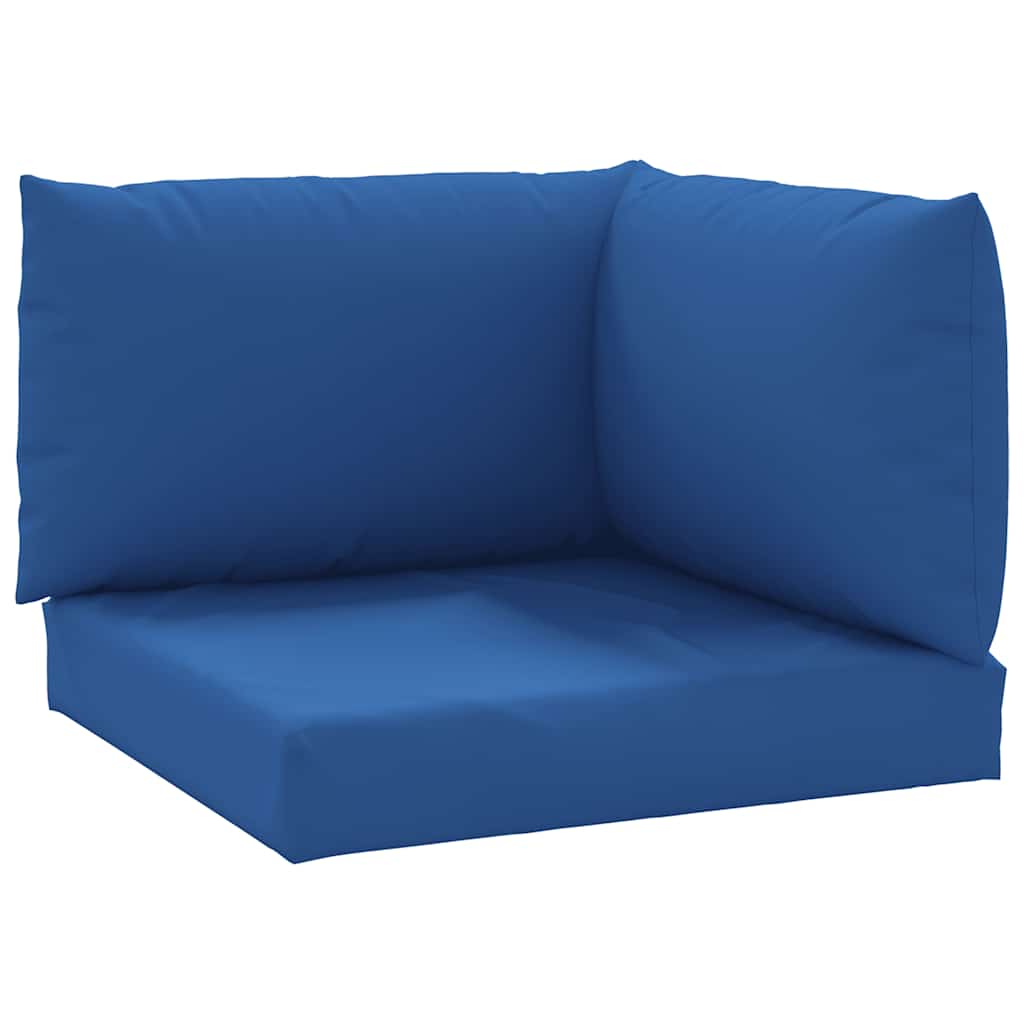 Cuscini per Pallet 3 pz Blu in Tessuto Oxford | homemem39