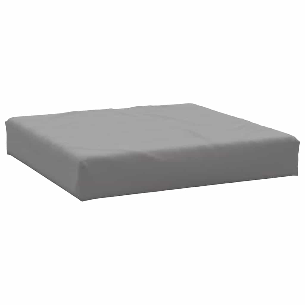 Cuscino per Pallet Grigio 60x60x9,5 cm in Tessuto Oxford | homemem39