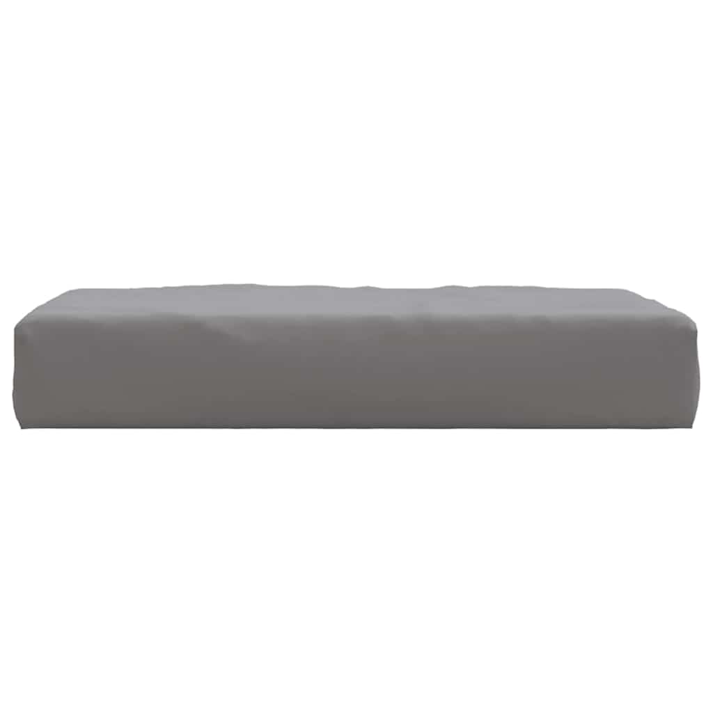 Cuscino per Pallet Grigio 60x60x9,5 cm in Tessuto Oxford
