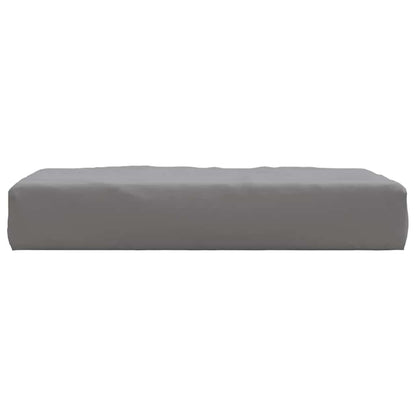 Cuscino per Pallet Grigio 60x60x9,5 cm in Tessuto Oxford