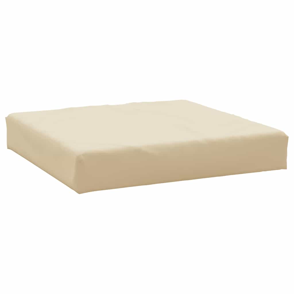 Cuscino per Pallet Beige 60x60x8 cm in Tessuto Oxford | homemem39