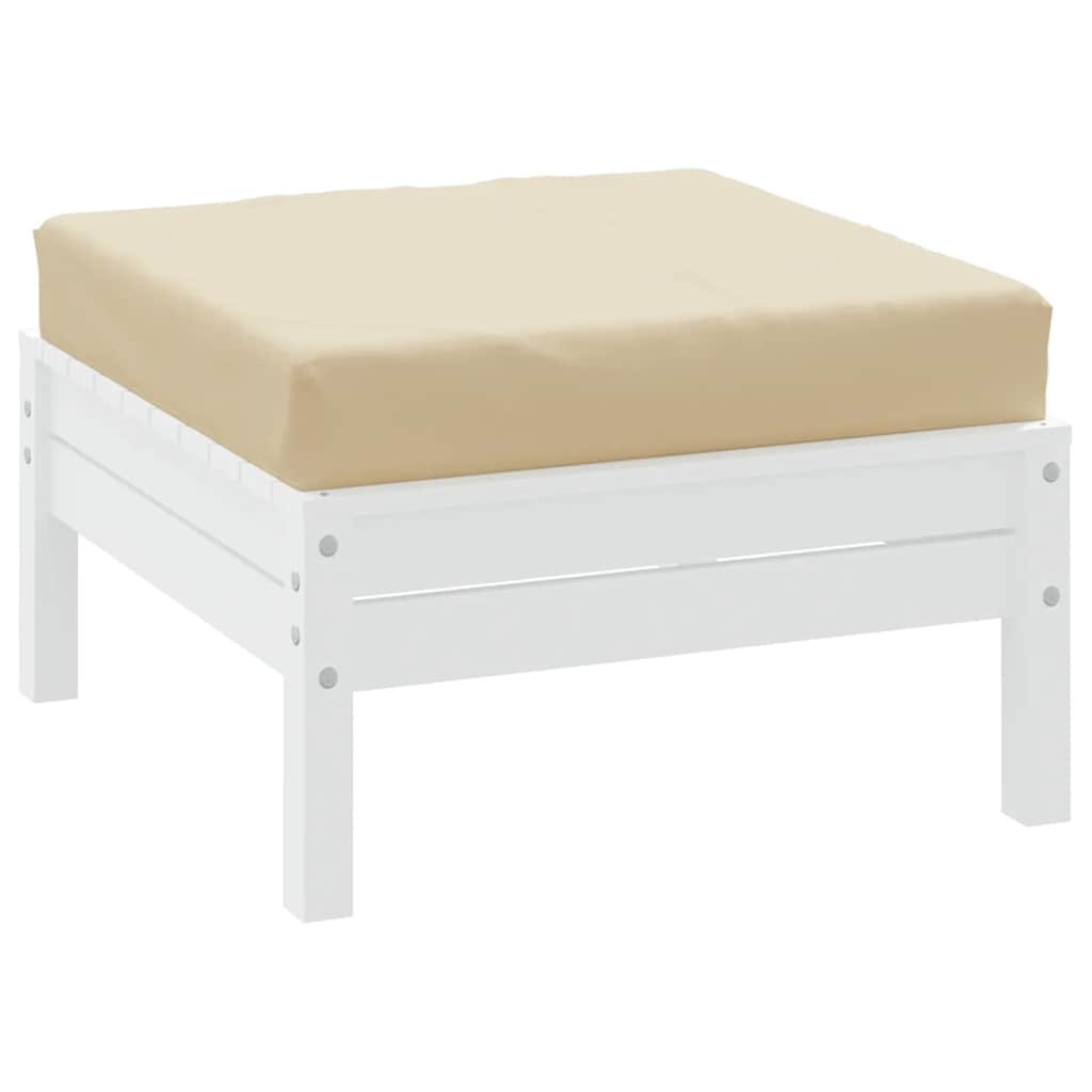 Cuscino per Pallet Beige 60x60x8 cm in Tessuto Oxford | homemem39