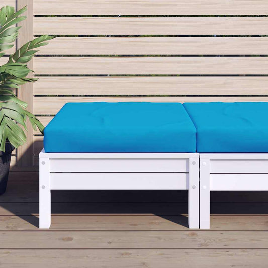 Cuscino per Pallet Azzurro 60x60x9,5 cm in Tessuto Oxford