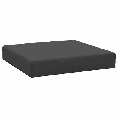 Cuscino per Pallet Nero 60x60x8 cm in Tessuto | homemem39