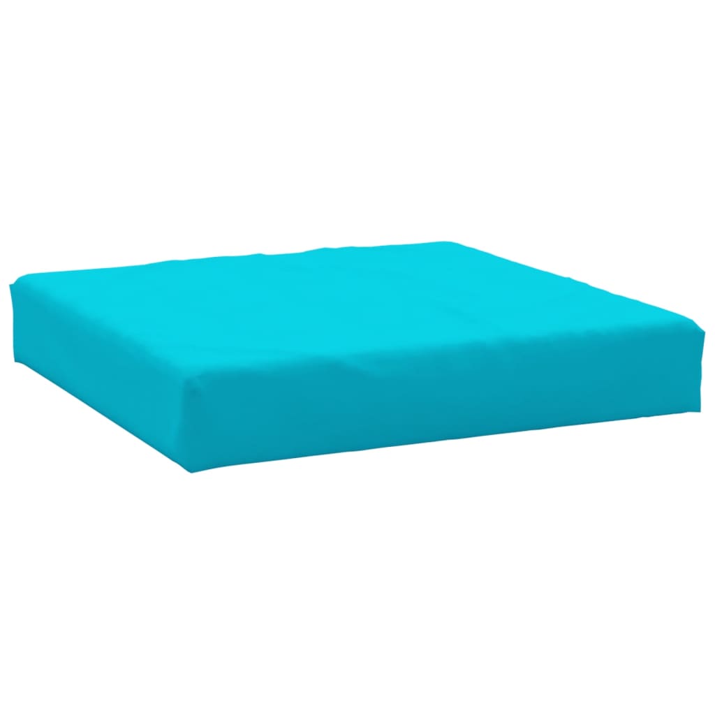 Cuscino per Pallet Turchese 60x60x8 cm in Tessuto Oxford | homemem39
