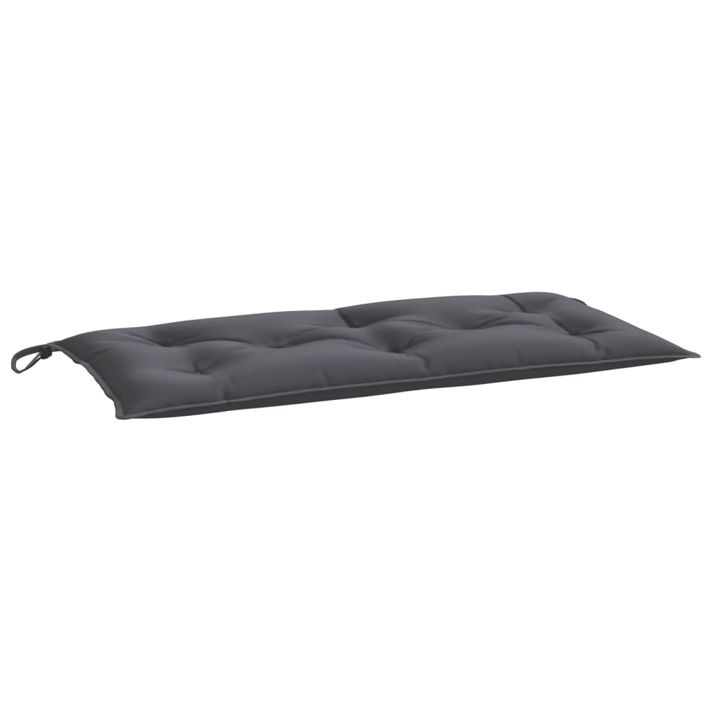 Cuscino per Panca Antracite 110x50x7 cm in Tessuto Oxford | homemem39