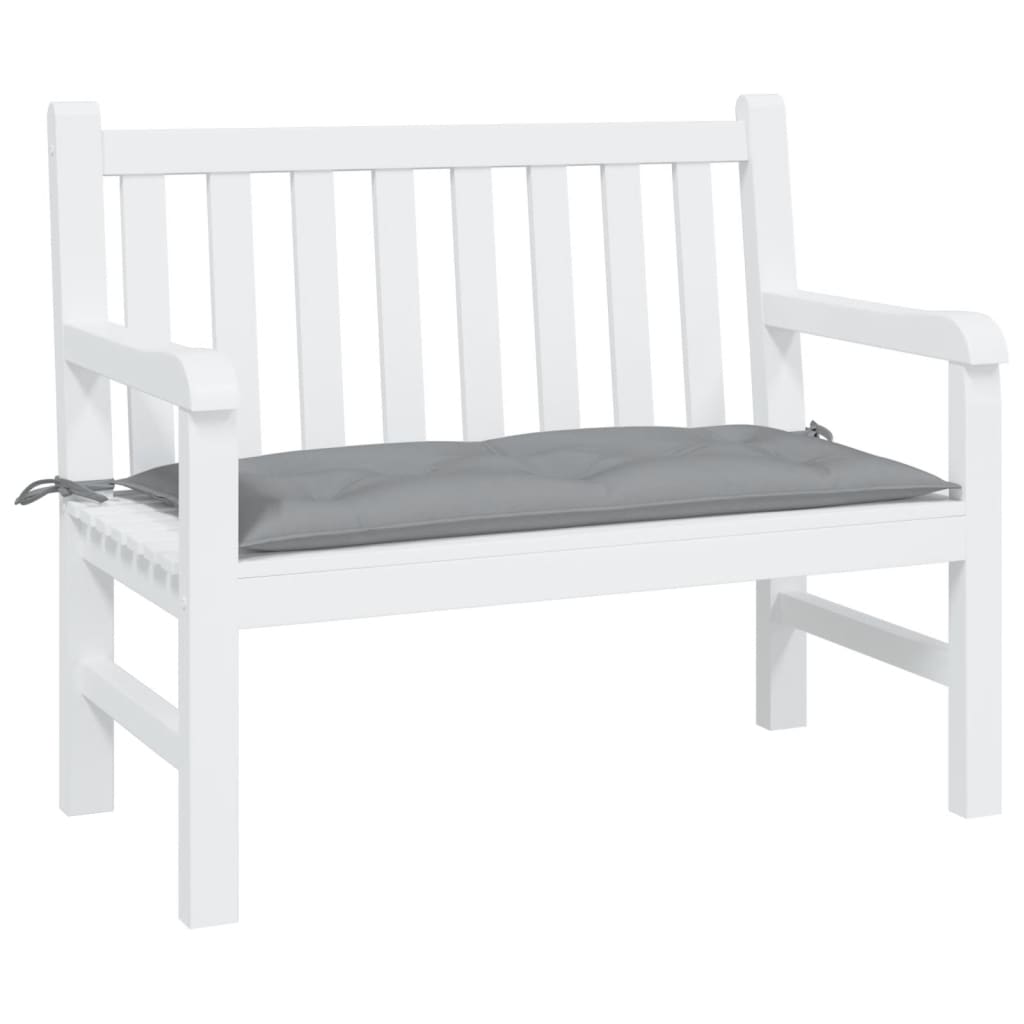 Cuscino per Panca Grigio 110x50x7 cm in Tessuto Oxford | homemem39