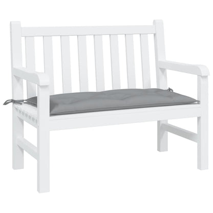 Cuscino per Panca Grigio 110x50x7 cm in Tessuto Oxford | homemem39