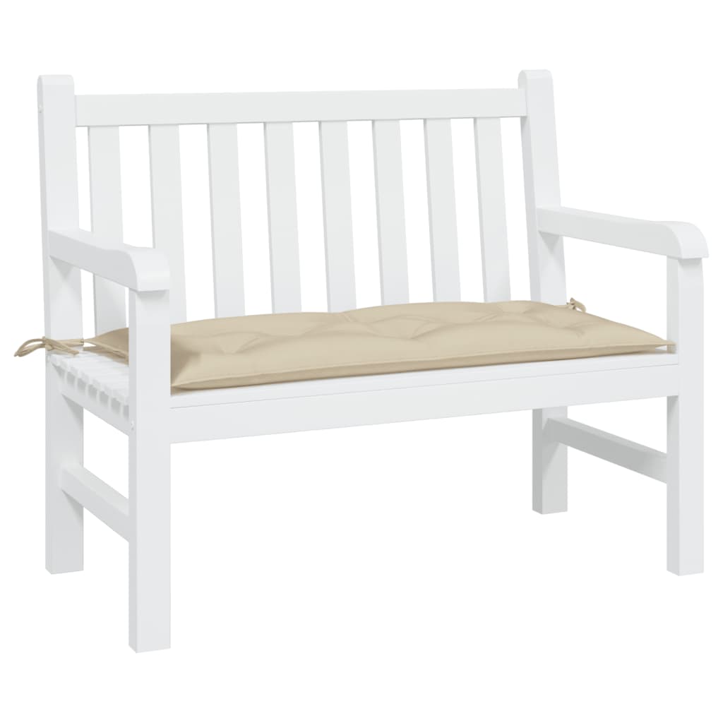 Cuscino per Panca Beige 110x50x7 cm in Tessuto Oxford | homemem39