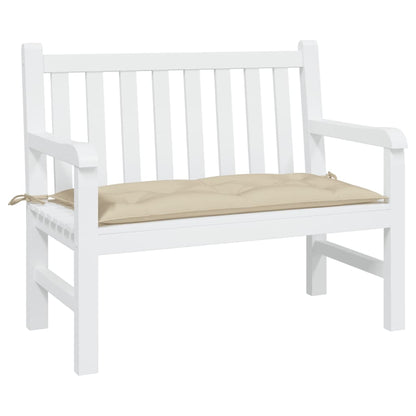 Cuscino per Panca Beige 110x50x7 cm in Tessuto Oxford | homemem39