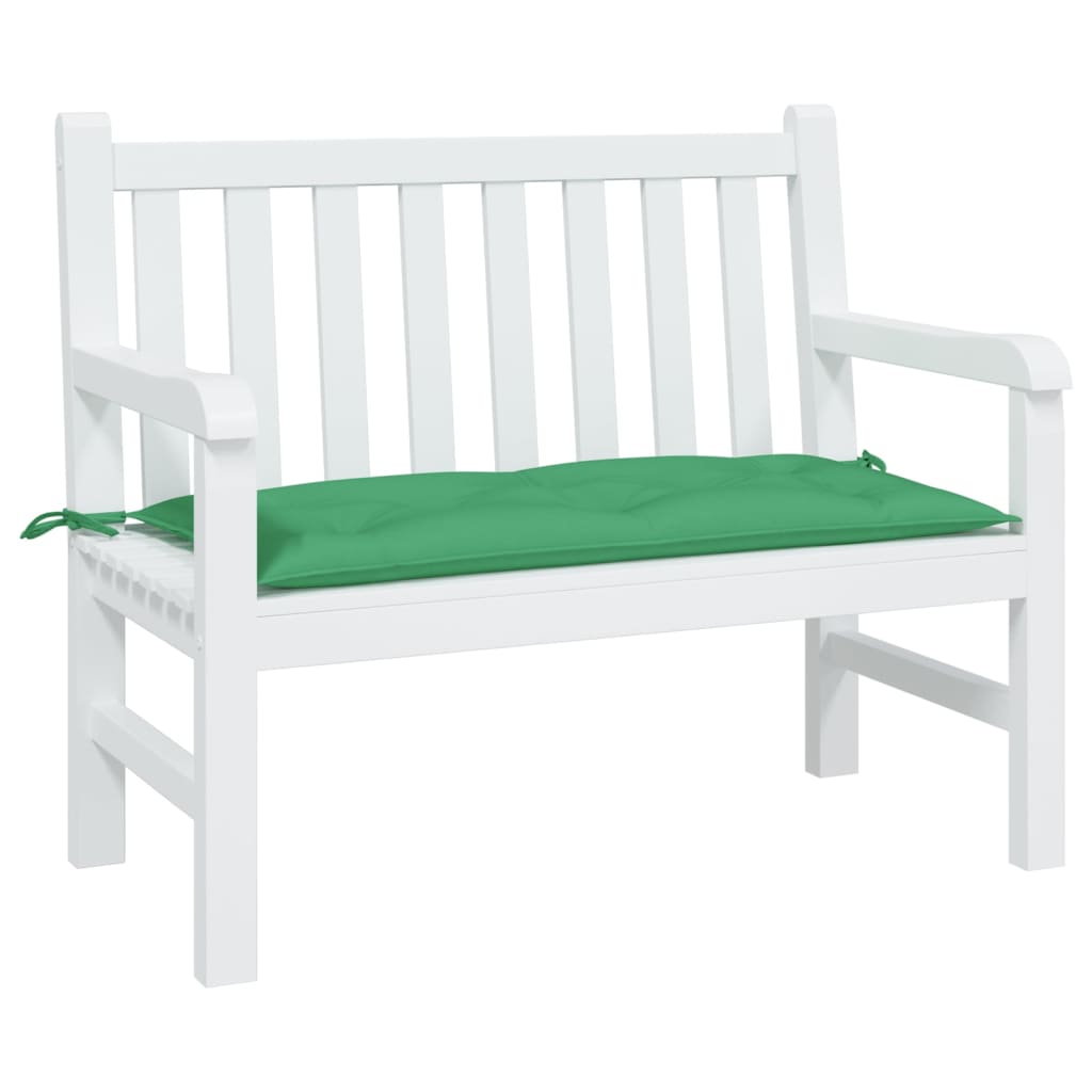 Cuscino per Panca Verde 110x50x7 cm in Tessuto Oxford | homemem39