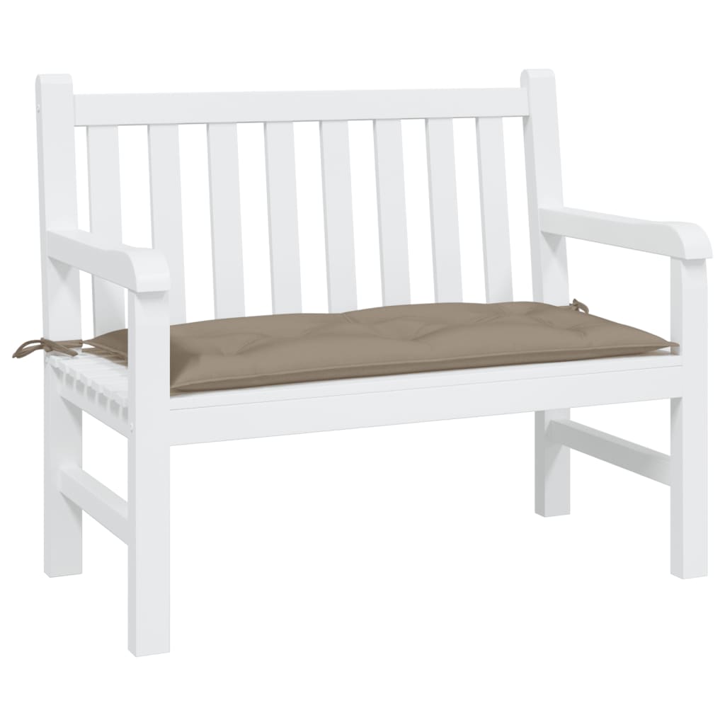 Cuscino per Panca Tortora 110x50x7 cm in Tessuto Oxford | homemem39