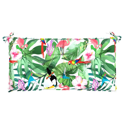 Cuscino per Panca da Giardino Multicolore 110x50x7cm in Tessuto | homemem39
