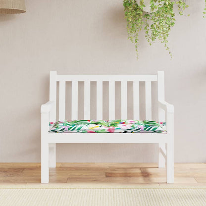 Cuscino per Panca da Giardino Multicolore 110x50x7cm in Tessuto | homemem39